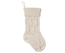 1Pc Xmas Stockings Knitted Hanging Socks-Ivory