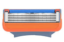 2 Sets of 4 Pcs Replacement 5 Blades Razor Blades for Men Razor Refills for Gillette