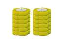 12pcs Toilet Replacement Brush Heads Toilet Bowl Cleaning Kit-Green head