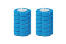 12pcs Toilet Replacement Brush Heads Toilet Bowl Cleaning Kit-Blue head