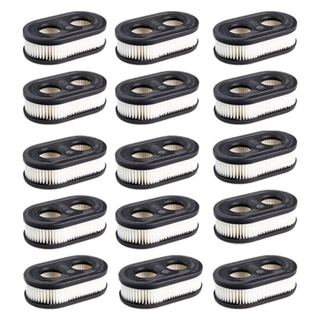 15pcs Lawn Mower Air Cleaner Replacement Cartridge Filter Lawn Mower Part