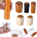 16pcs Chair Leg Floor Protectors Silicone Furniture Sliders for Chair Foot for Hardwood Floors