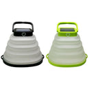 2Pcs Collapsiable Solar Lamp -Black and Green