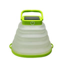2Pcs Collapsiable Solar Lamp -Black and Green