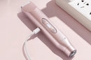 3-in-1 Electric Shaver Nose Hair Trimmer for Face Body Bikini Underarm and Legs - Rose Gold