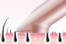 3-in-1 Electric Shaver Nose Hair Trimmer for Face Body Bikini Underarm and Legs - Rose Gold