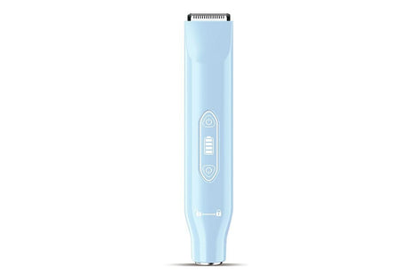 3-in-1 Electric Shaver Nose Hair Trimmer for Face Body Bikini Underarm and Legs - Sky Blue
