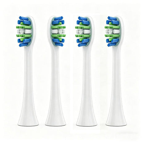 4Pcs Replacement Electric Toothbrush Heads Soft Bristle Compatible with Philips HX Series