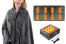Heated Shawl Wraps for Women USB Wireless Heated Blanket with 3 Heating Levels