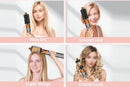 Large Round Volumizing Brush Attachment Compatible with Dyson Airwrap HS01/05/08-Gold