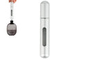 Mini Perfume Spray Pump 8ML Refillable Bottle Atomizer for Travel Outdoor-Silver