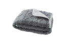 2pcs Pet Blanket for Couch Protection Water Resistance Cats Dogs Blanket for Furniture Protector-Grey L