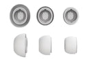 12Pcs Silicone Ear Tips for Samsung Galaxy Buds3 Pro Earbud Covers-White
