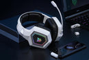 2.4GHz Wireless Gaming Headset with Flip Microphone for PC-White