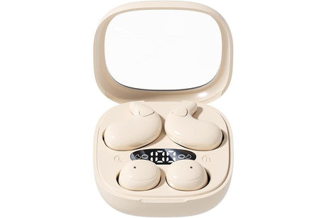 2 in 1 Side Sleeper Bluetooth Earphones Invisible Sleep Headphones-Beige