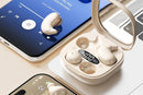 2 in 1 Side Sleeper Bluetooth Earphones Invisible Sleep Headphones-Beige