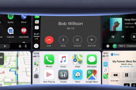 2 In-1 Wired To Wireless CarPlay Android Auto USB Car Dongle Connect Box