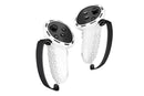 2pcs Controller Grips Protector Cover VR Touch Protector Accessories Compatible with Meta Quest 3-White