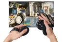 2pcs Controller Grips Protector Cover VR Touch Protector Accessories Compatible with Meta Quest 3-Black