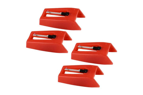 4Pcs Ceramic Record Player Turntable Phonograph Replacement Stylus Needle Tool