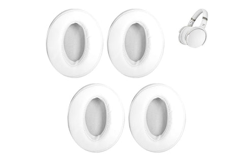 4Pcs Ear Pads Replacement For Sennheiser HD 4.50 BTNC HD 450BT HD400S HD485-White