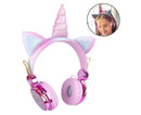 Wireless Headphones - Adjustable Headband - Bluetooth Over On-Ear Headset