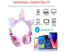 Wireless Headphones - Adjustable Headband - Bluetooth Over On-Ear Headset