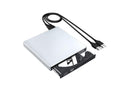 External CD RW Writer Player Protable USB 2.0 Drive for Laptop Notebook PC Desktop Computer-Silver