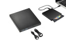 External CD RW Writer Player Protable USB 2.0 Drive for Laptop Notebook PC Desktop Computer-Silver