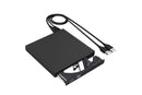 External CD RW Writer Player Protable USB 2.0 Drive for Laptop Notebook PC Desktop Computer-Black