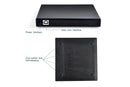 External CD RW Writer Player Protable USB 2.0 Drive for Laptop Notebook PC Desktop Computer-Black