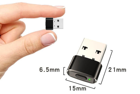 Mouse Jiggler Undetectable USB Mouse Mover Jiggler Plug-And-Play Automatic Mini Mouse Shaker Driver-Free Mouse Movement