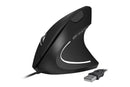 Optical Vertical Mouse 800 1200 1600 DPI 6 Key Gaming USB Wired Mouse