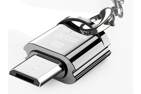 SD Card Reader for iPhone ipad Android Mac Camera Micro SD Card Reader -USB Port