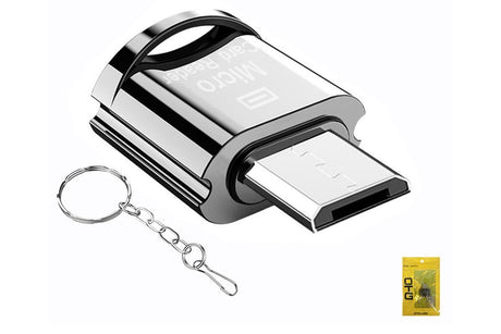 SD Card Reader for iPhone ipad Android Mac Camera Micro SD Card Reader -USB Port