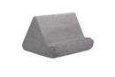 Tablet Holder Multi Angle Lazy Holder Stand with 2 Pockets for Bed Desk-Grey