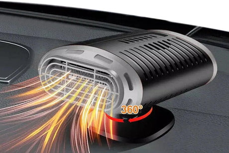 12V 150W Car warming device 360-degree Rotation Fast Heating Cooling Fan Defogger and Defroster