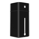 1L Ultrasonic Air Humidifier Cool Mist with 7 Color LED Light for Bedroom-Black
