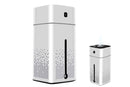 1L Ultrasonic Air Humidifier Cool Mist with 7 Color LED Light for Bedroom-White