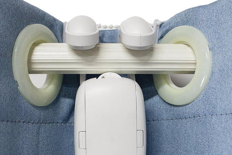 2Pcs Auto Curtains Opener Shower Drape Motor Switchbot Timer Wireless Smart Home Kit