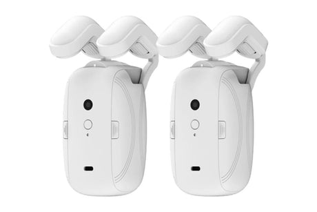 2Pcs Auto Curtains Opener Shower Drape Motor Switchbot Timer Wireless Smart Home Kit