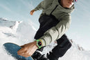 Smart Watch 1.43-Inch Fitness Watch with 24H Heart Rate Blood Pressure Blood Oxygen Female Physiological Flashlight Activity Tracker-Green