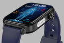 Smart Watch 1.96-Inch ECG Fitness Tracker with Heart Rate Blood Oxygen Blood Glucose Uric Acid and Blood Lipid 100 Sports Modes Activity Tracker-Blue