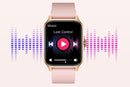 SmartWatch 1.85in Fitness Tracker with Heart Rate Sleep Monitor Answer/Make Calls 100 Sport Modes for Android iOS -Pink