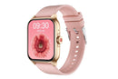 SmartWatch 1.85in Fitness Tracker with Heart Rate Sleep Monitor Answer/Make Calls 100 Sport Modes for Android iOS -Pink