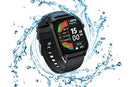Smart Watch 1.85-Inch Fitness Watch with Heart Rate Sleep Monitor Blood Oxygen Blood Pressure Activity Tracker-Black