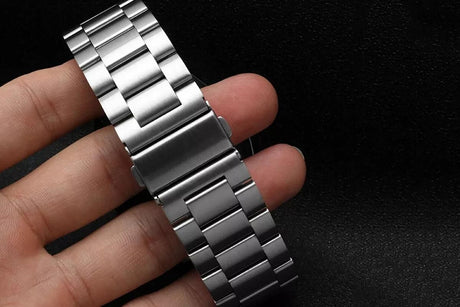 Stainless Steel Replacement Band for Samsung Gear S3 Strap-Silver 20mm