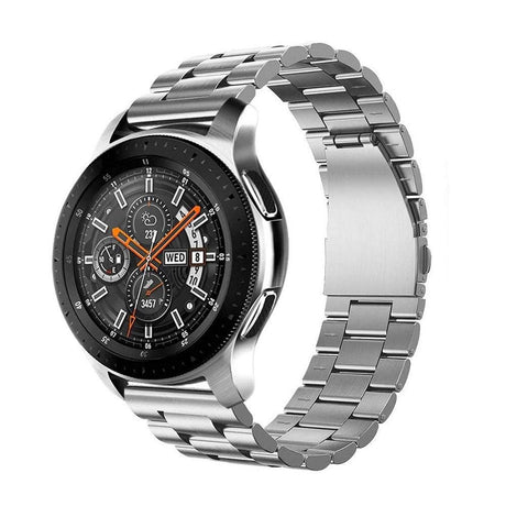 Stainless Steel Replacement Band for Samsung Gear S3 Strap-Silver 20mm