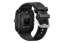 Waterproof Smartwatch for Men Android iOS Phones Smart Watch Fitness Tracker 1.96 Inch Heart Rate Sport Pedometer Sleep Digital Step Activity Monitor-Black Silver