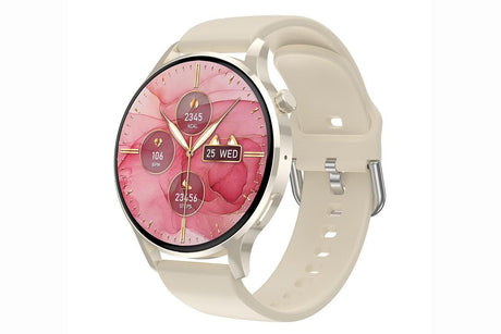 Women Fashion Smartwatch with Heart Rate and Sleep Monitoring -Silver